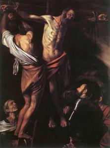 Caravaggio-The_Crucifixion_of_St_Andrew